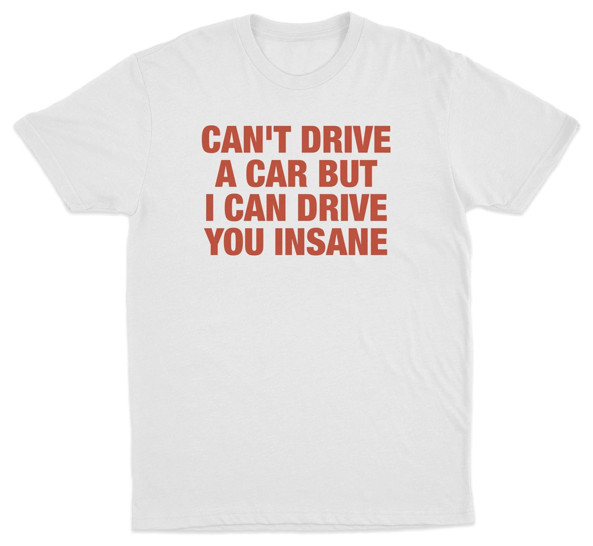 Can't Drive A Car But I Can Drive You Insane T-Shirt