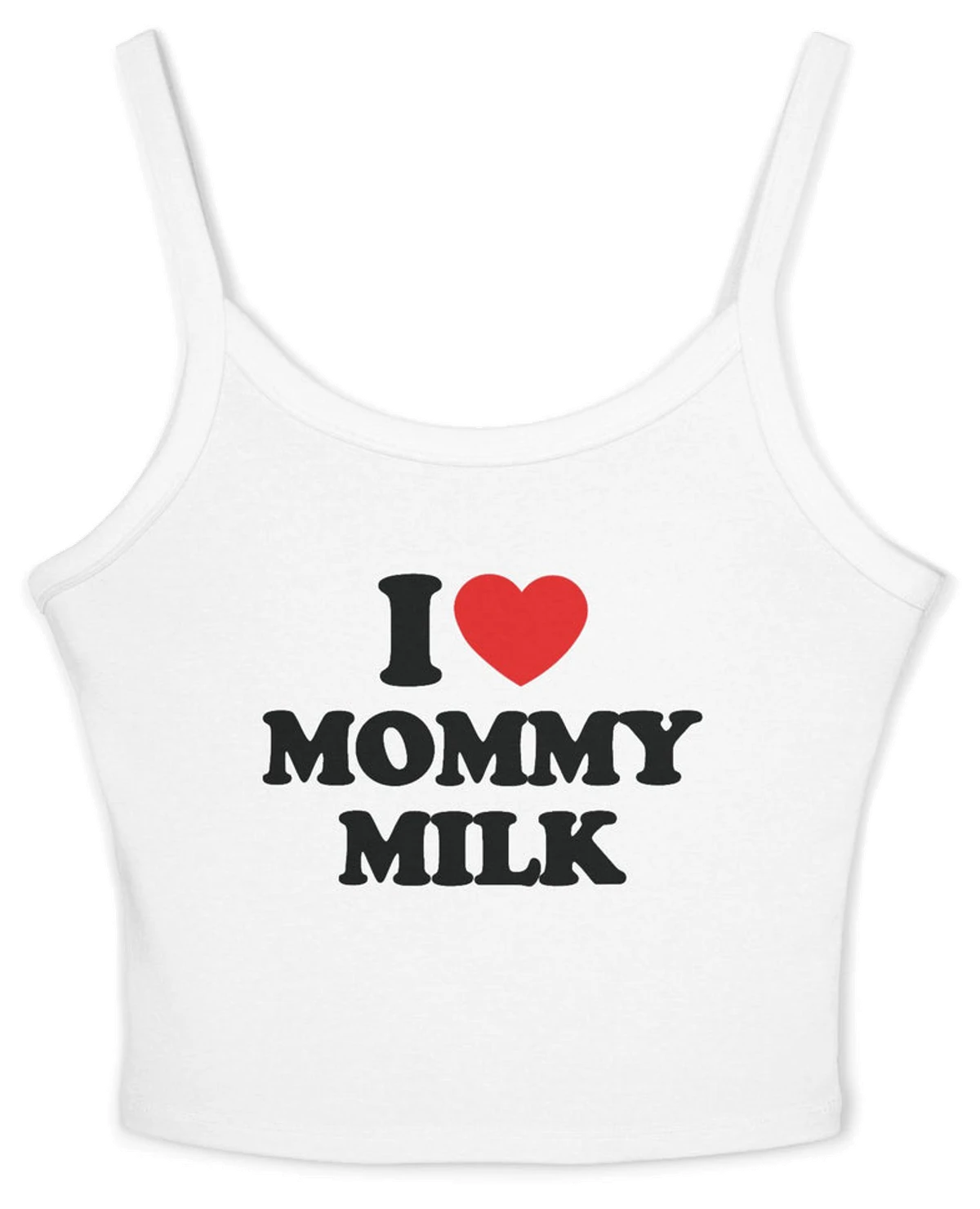 I Heart Mommy Milk Spaghetti Strap Cami