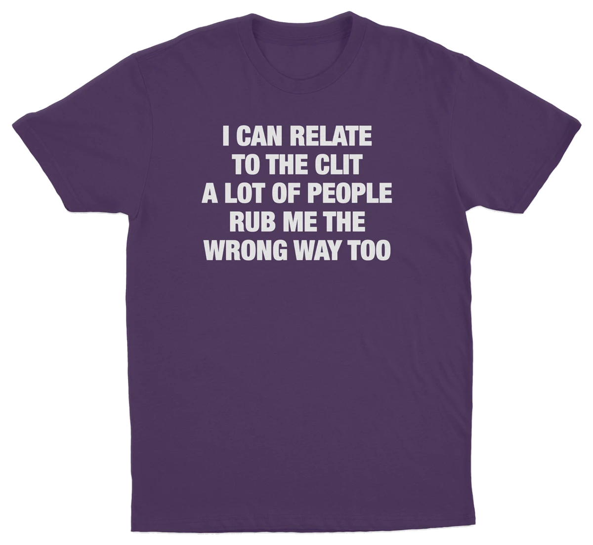 I Can Relate To The Clit A Lot Of People Rub Me The Wrong Way Too T-Shirt
